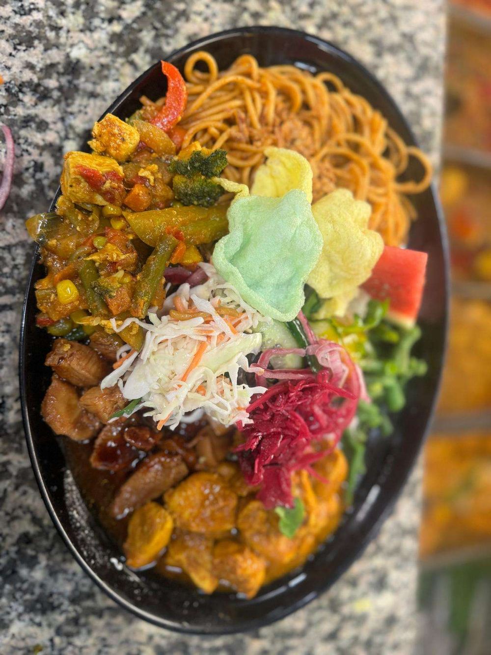 Bami met zuur
